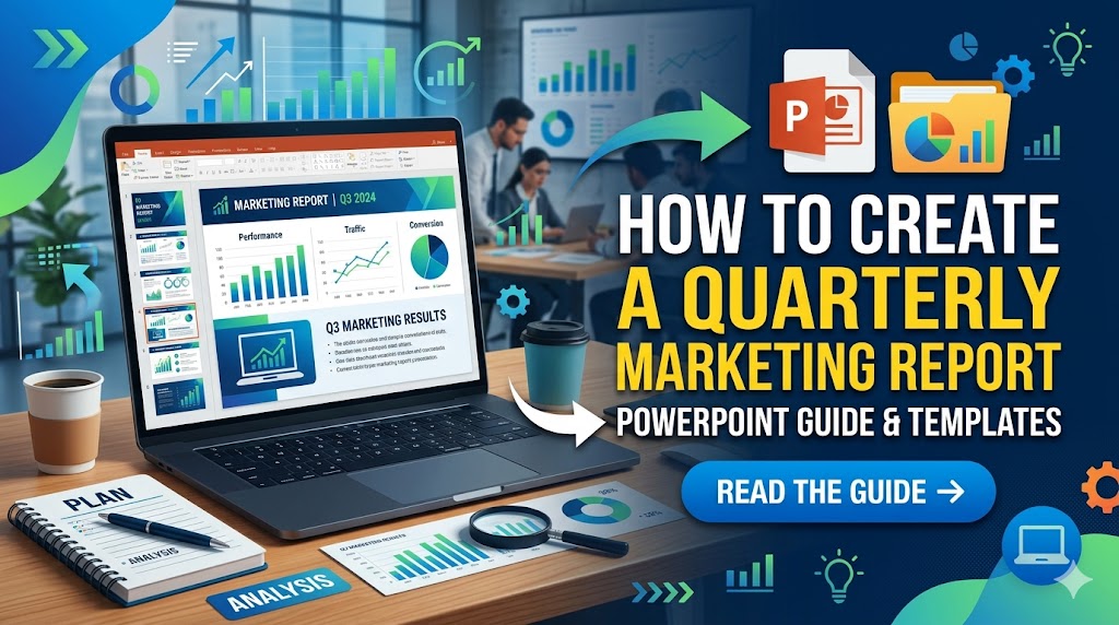 How to Create a Quarterly Marketing Report PowerPoint