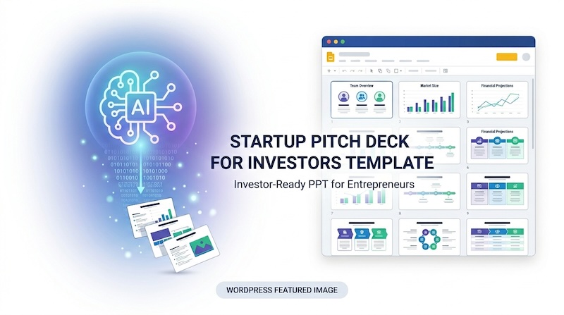 Startup Pitch Deck for Investors Template – Investor‑Ready PPT for Entrepreneurs