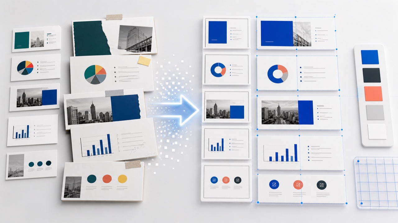 Applying a PowerPoint template to an existing presentation