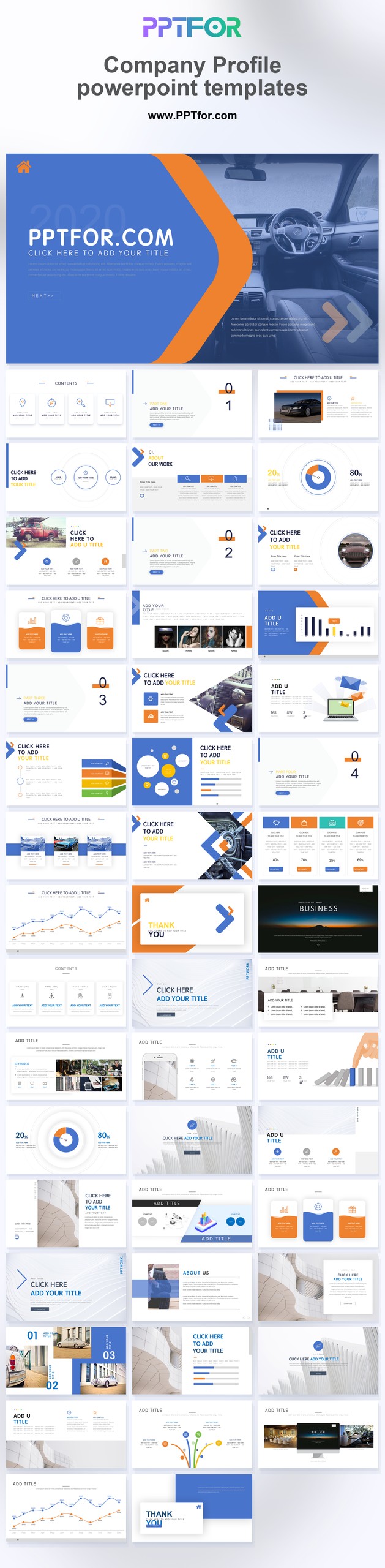 Company Profile Powerpoint Template