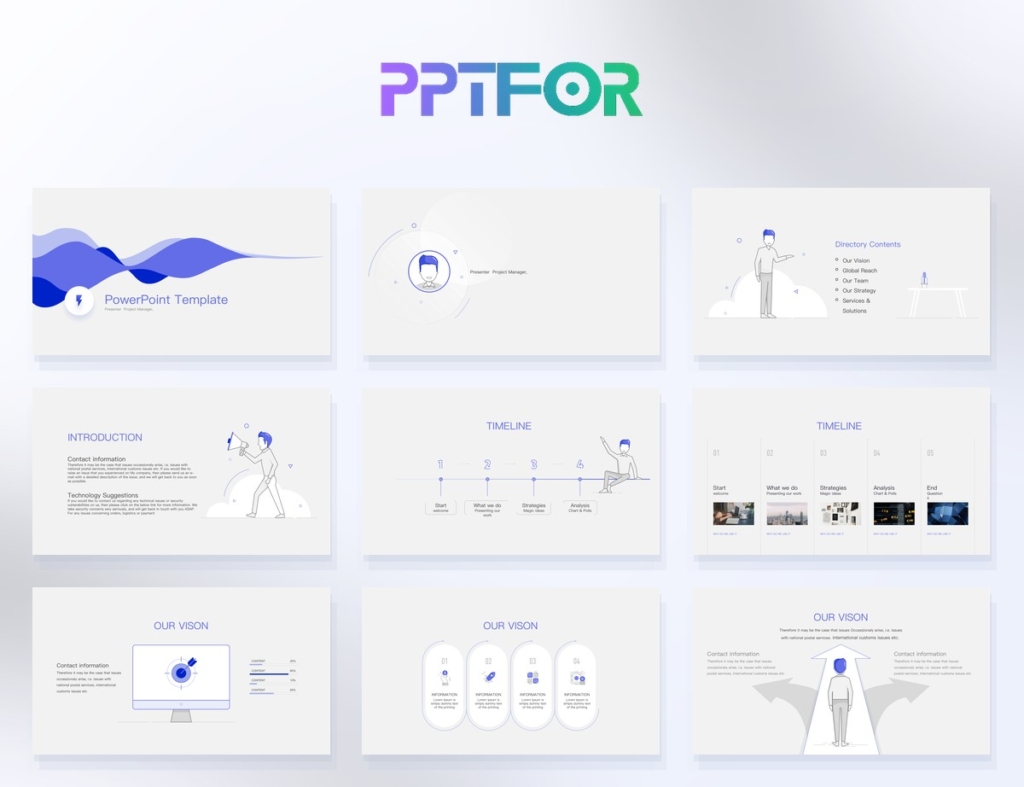 Education Market PowerPoint Template 40 Slides | PPTFOR