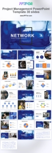 Project Management PowerPoint Template 30 Slides