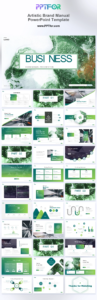 Artistic Brand Manual PowerPoint Template