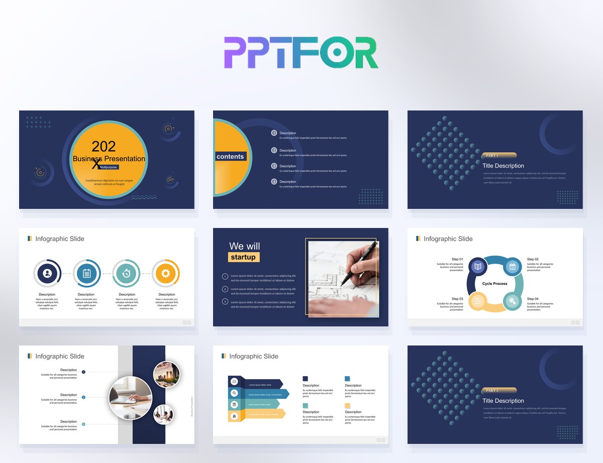 Business Plan PowerPoint Template 25 Slides