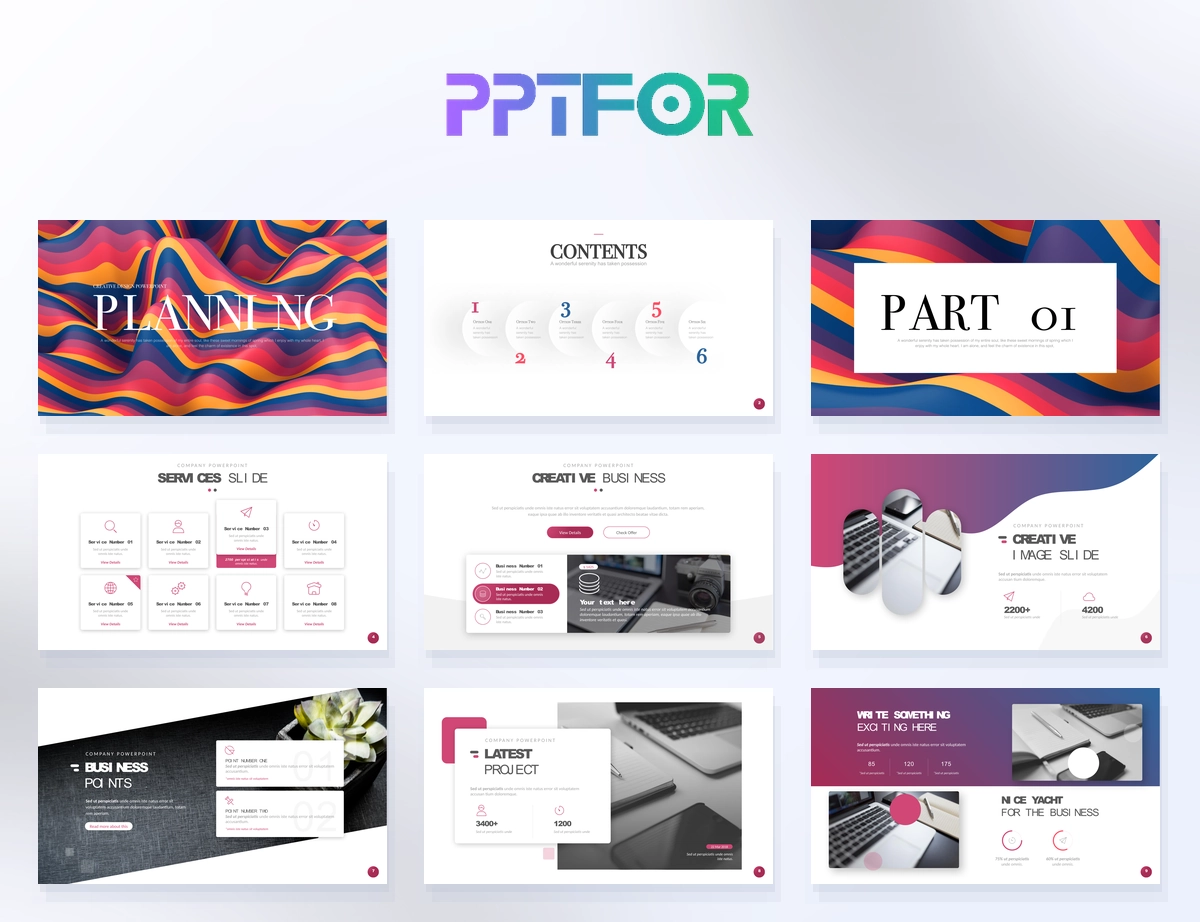 Dynamic 3D Fluid Ribbon Wave Creative Strategy Template