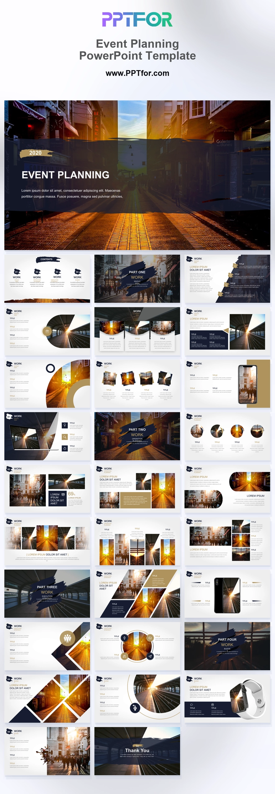 Event Planning PowerPoint Template