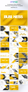 Investment Pitch Decks Business PowerPoint Template
