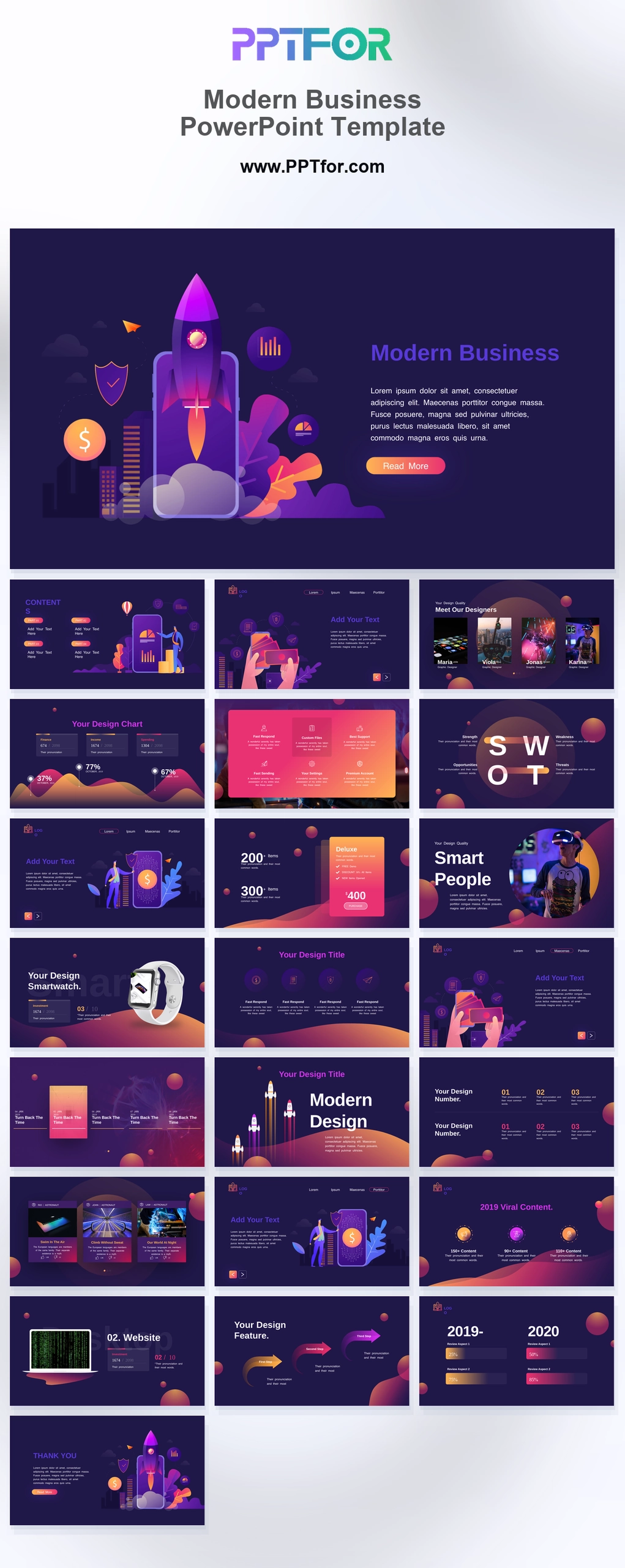 Modern Business PowerPoint Template