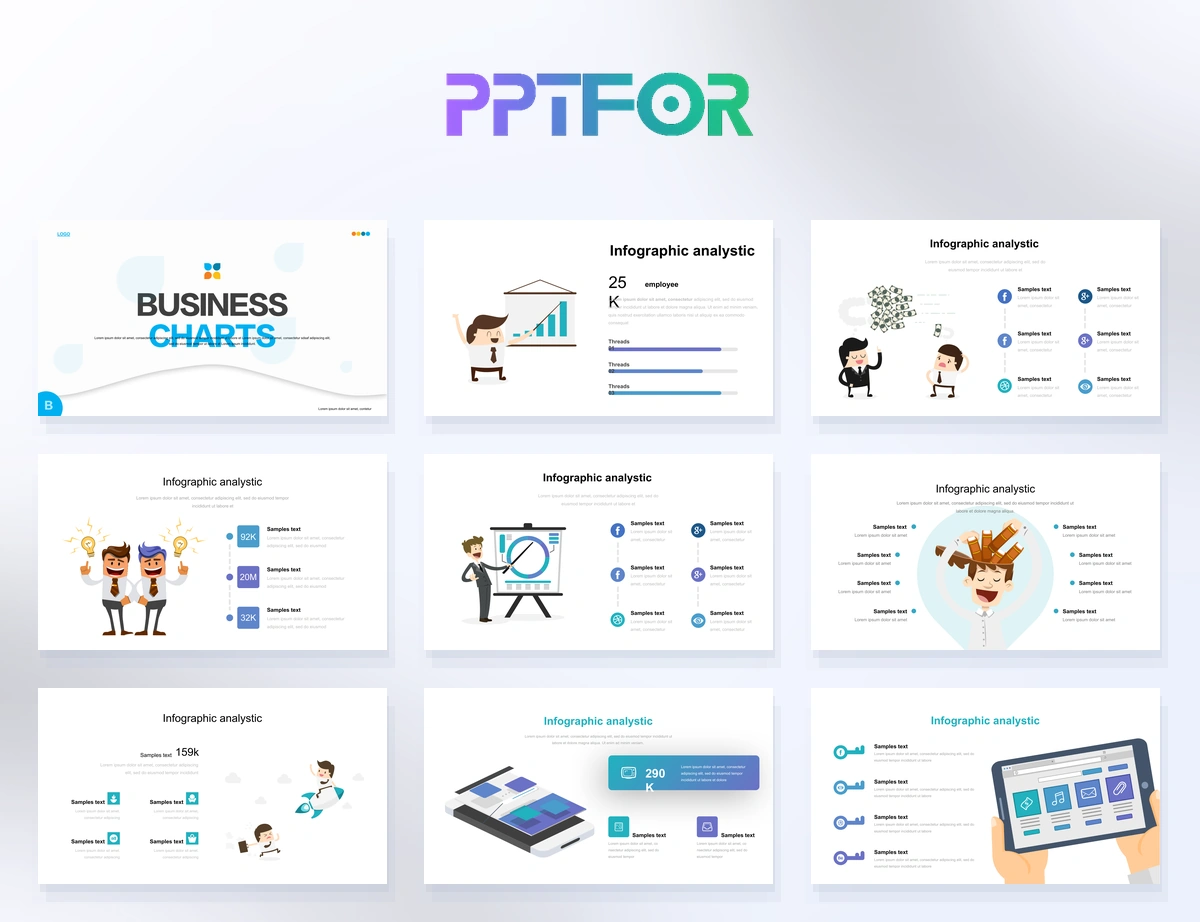Ultimate Business Charts Creative Infographics Data Pack